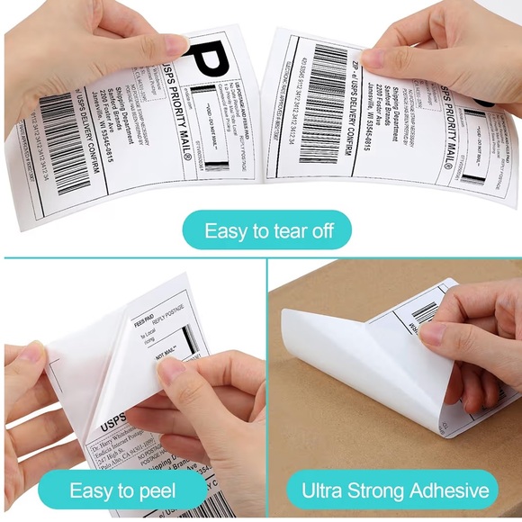 240 Thermal Labels - Picture 2 of 3